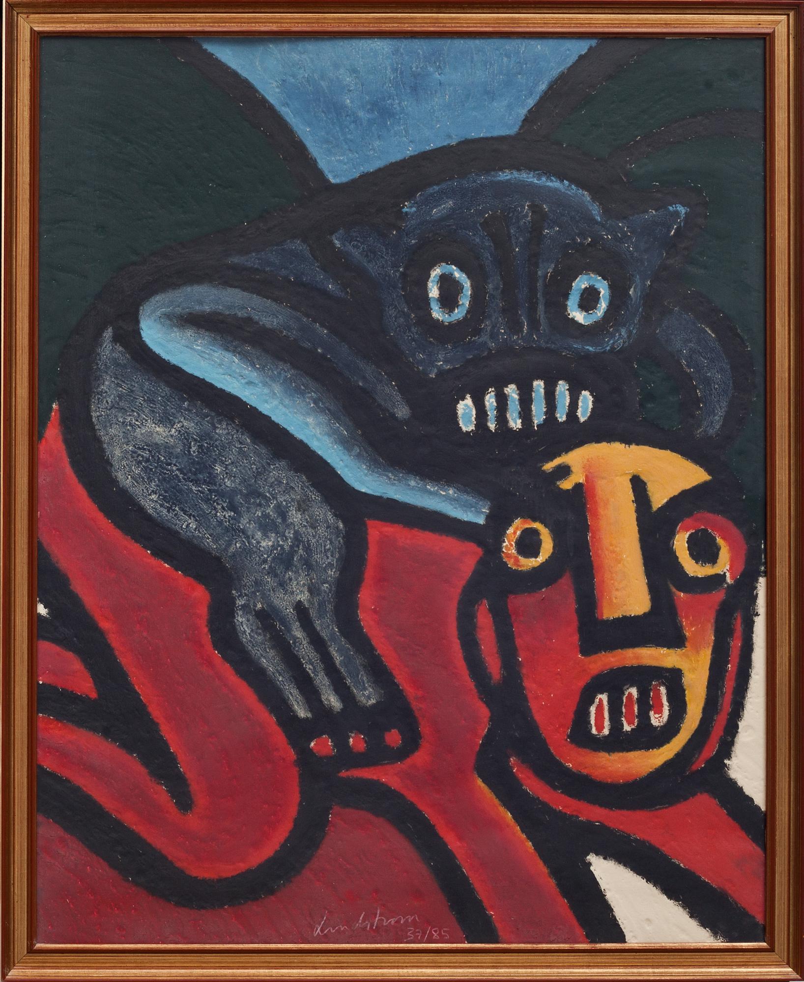 BENGT LINDSTRÖM, carborundumetsning, signerad och numrerad 37/85.