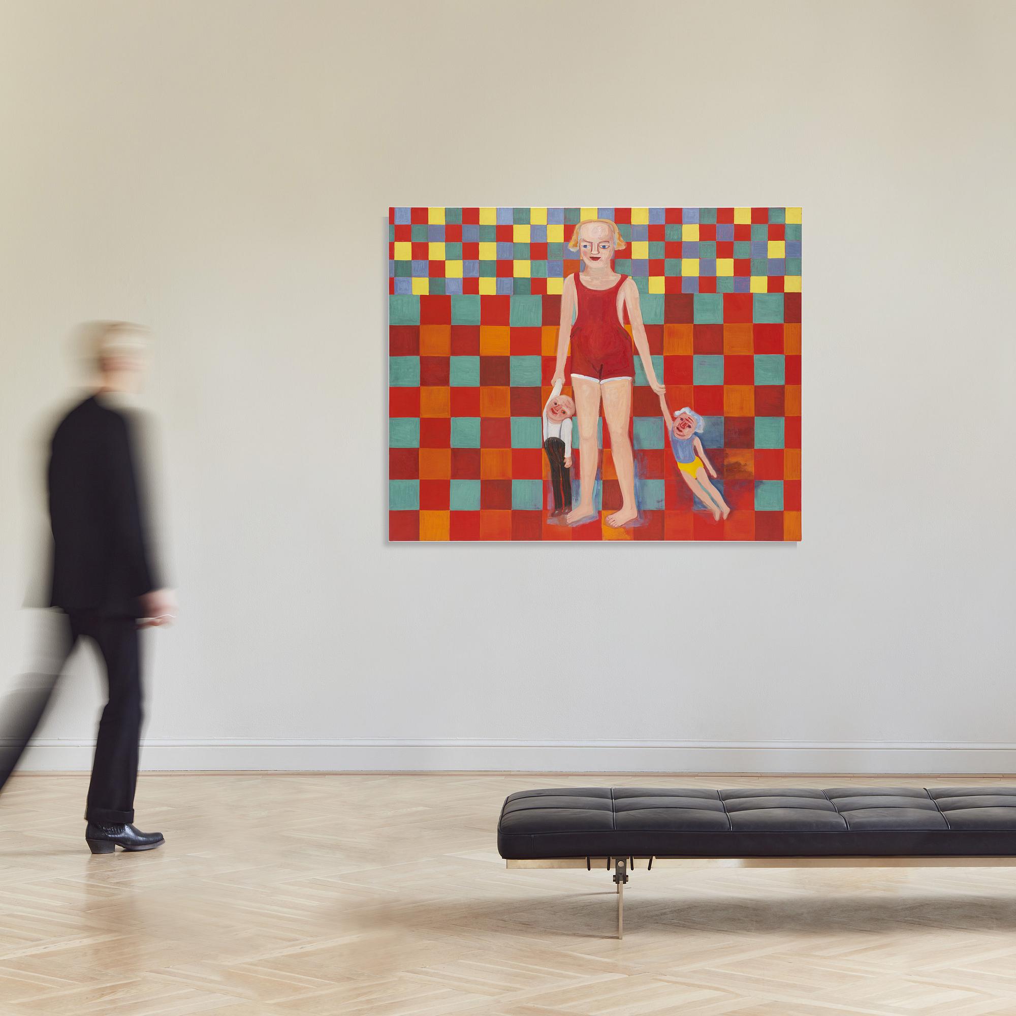 Lena Cronqvist, "Flicka med dockor".