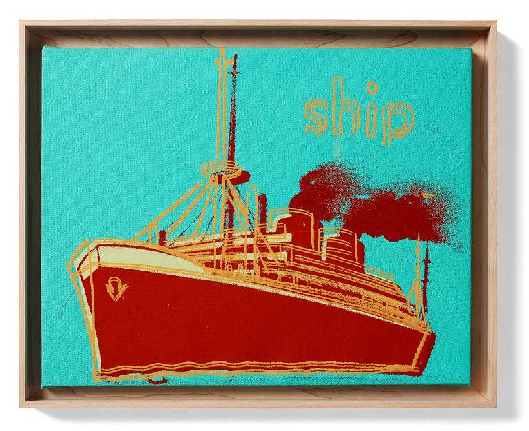 Andy Warhol, "Ship (Toy Painting)".