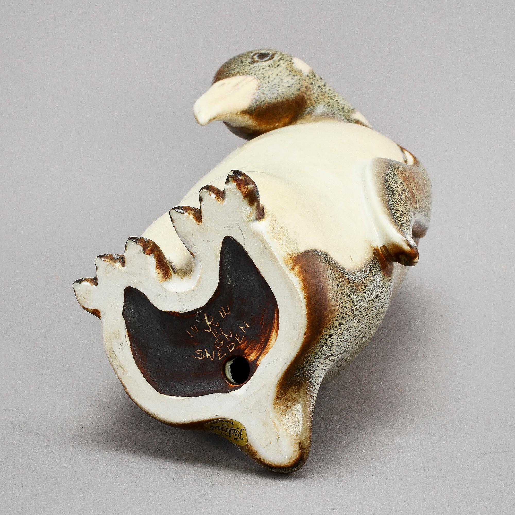 FIGURIN, stengods, Gunnar Nylund, Rörstrand.