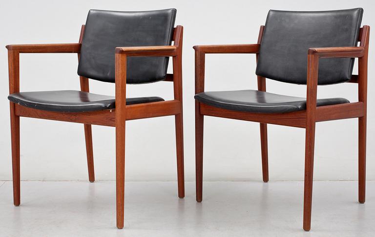 KARMSTOLAR, ett par, 1950-60-tal.