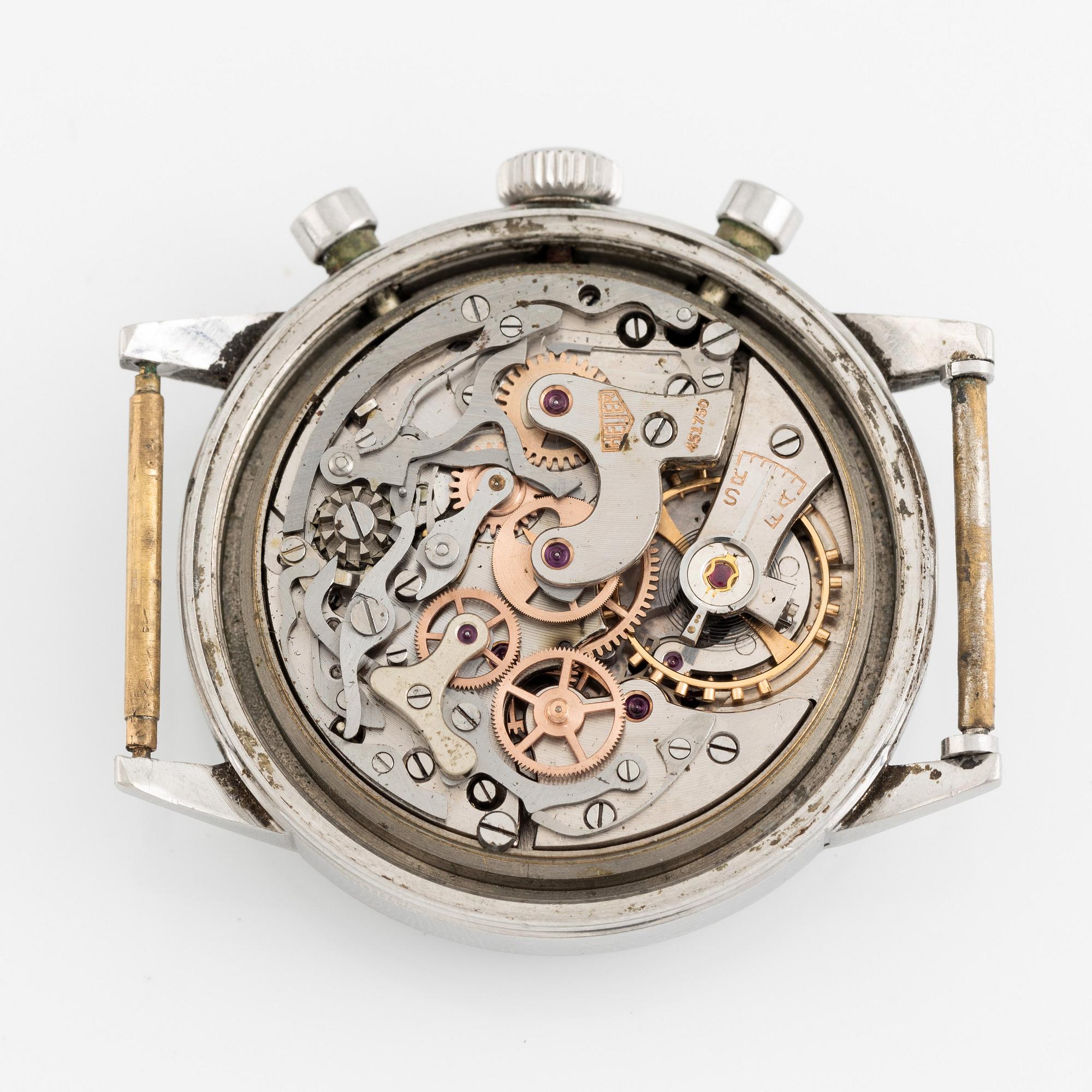 Heuer, chronograph, ca 1945.