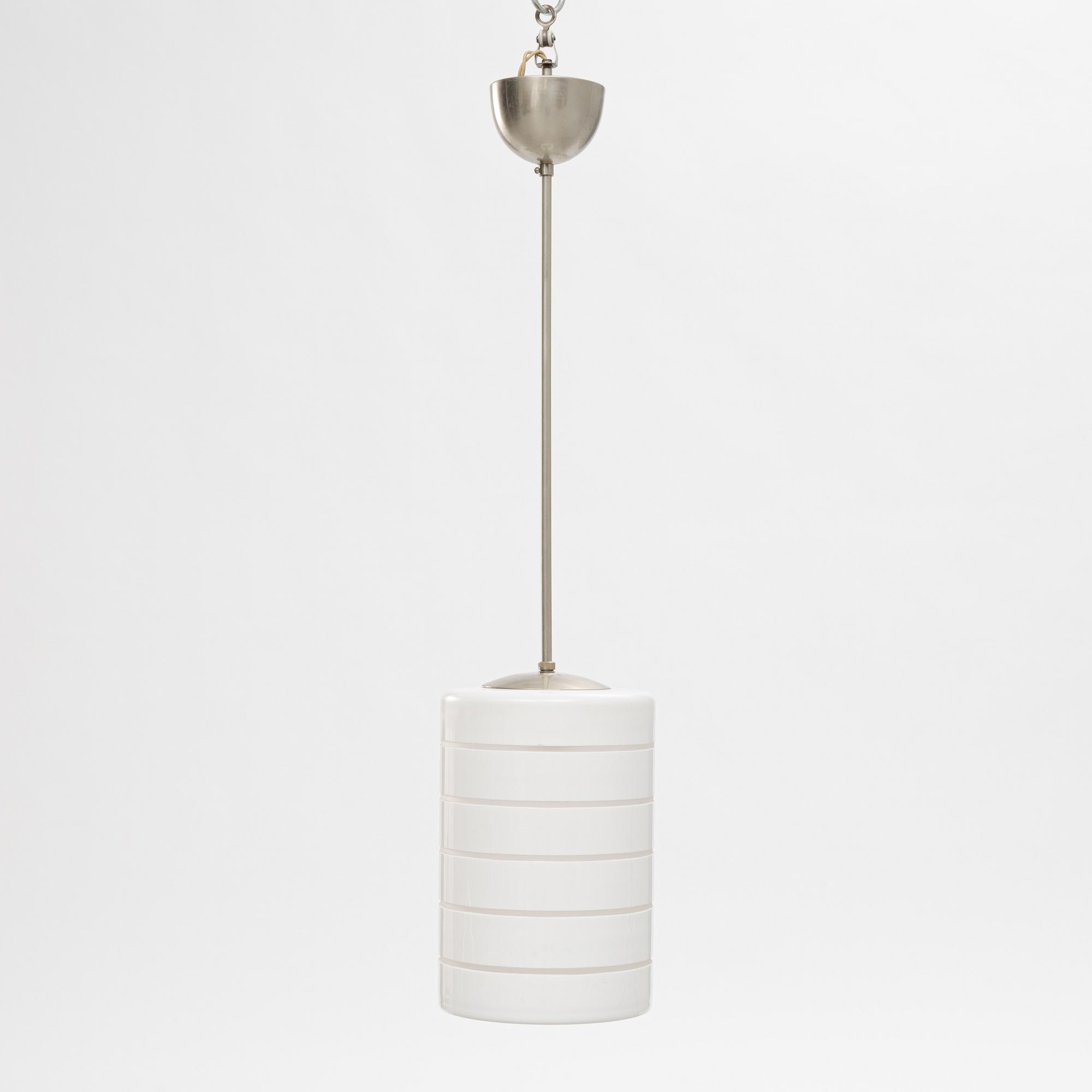 Harald Notini, taklampa, modell "10525", Arvid Böhlmarks Lampfabrik, 1930-40-tal.