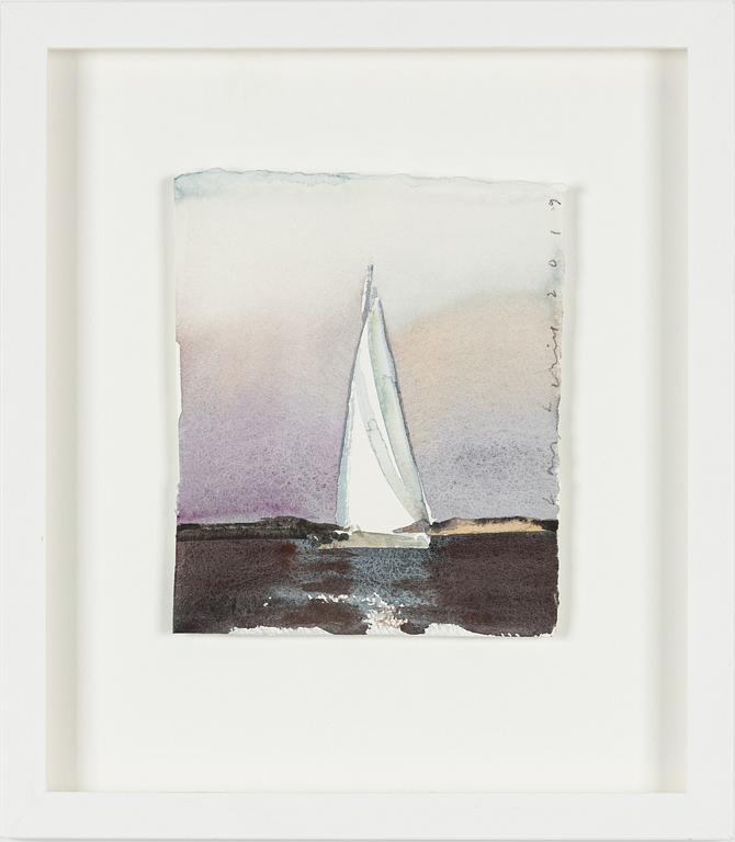 Lars Lerin,  "1 Segel".