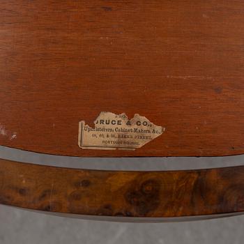 a rococo-style table/desk from England in the late 19th century.