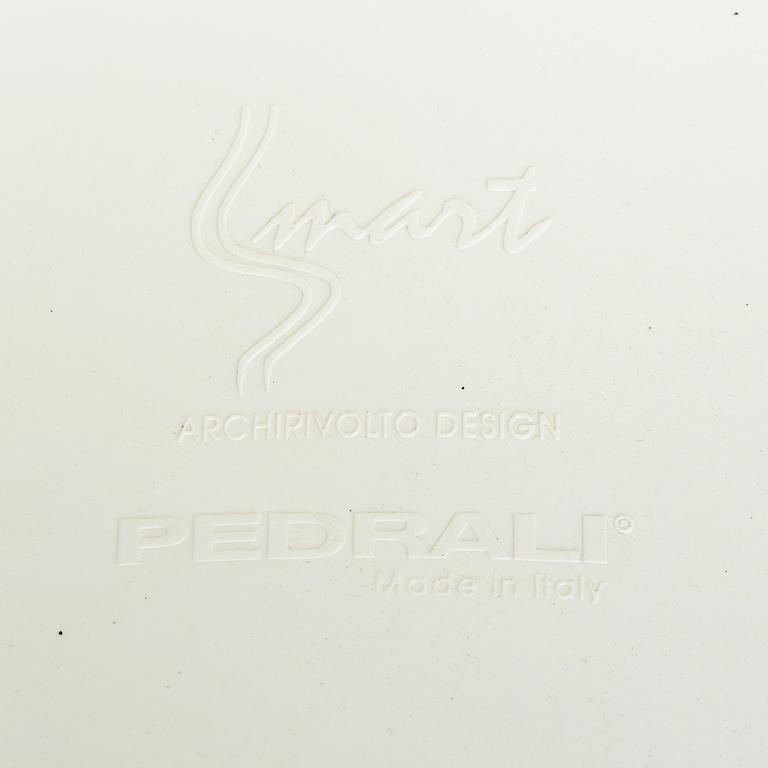 Achirivolto Pedrali, chairs, 6 pcs, "Smart", Italy.
