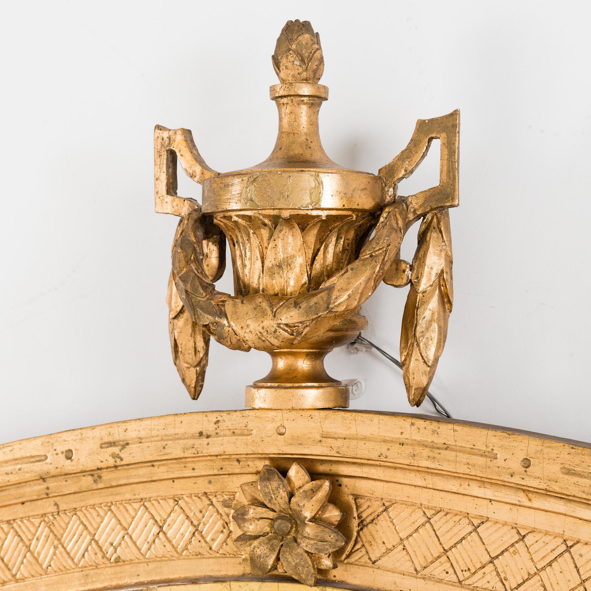 a gustavian wall sconce from around 1800.
