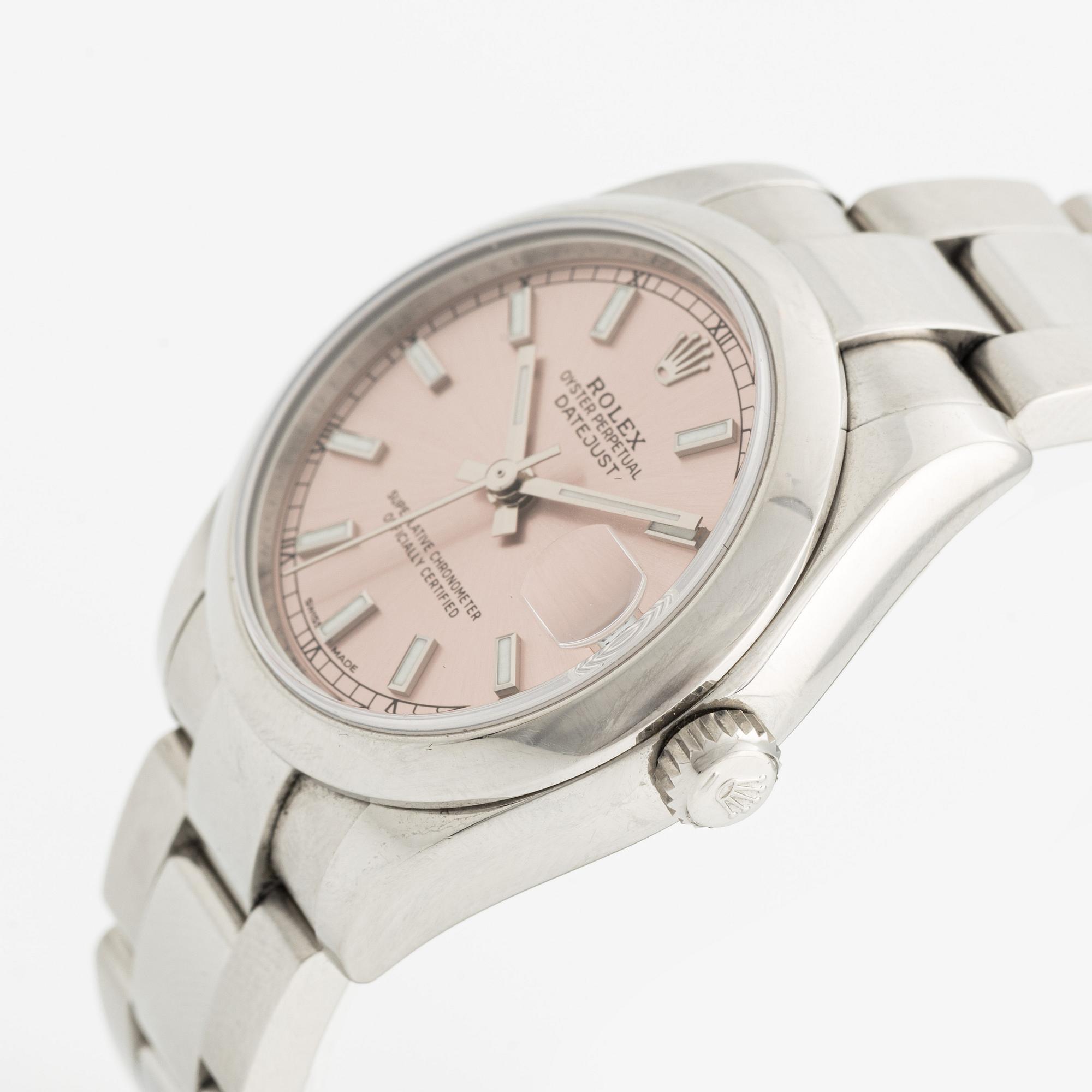 Rolex, Oyster Perpetual, Datejust 31, armbandsur, 31 mm.