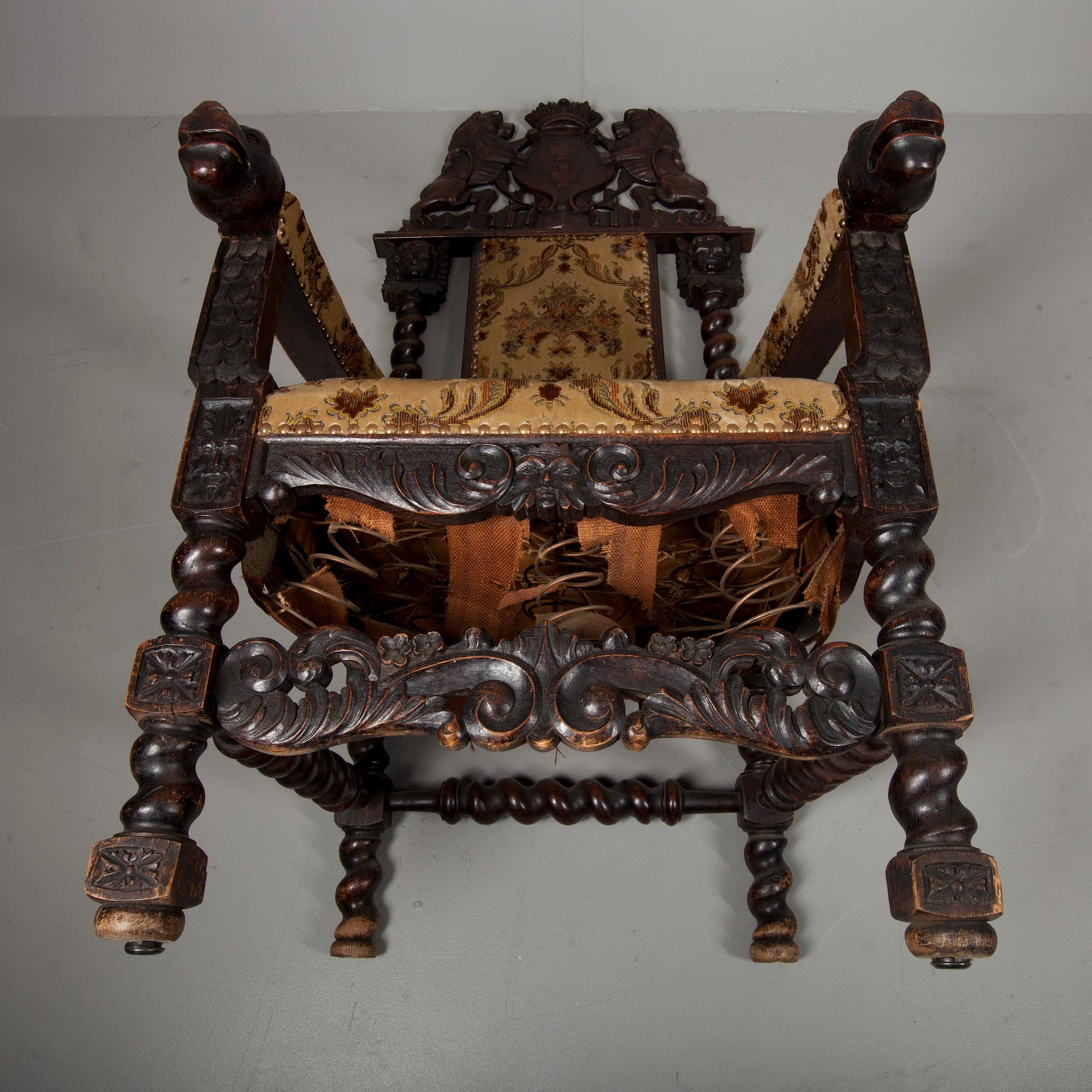 STOL, barockstil, Tyskland 1800-talets slut.