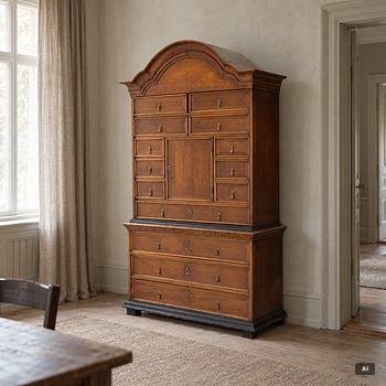 Cabinet, first half of  18th century.