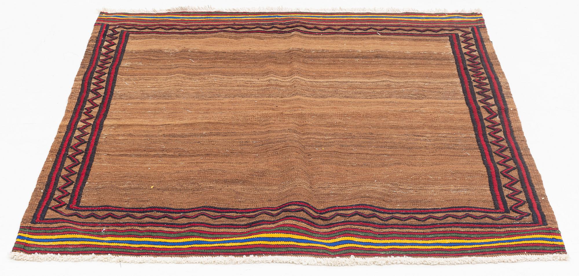 A Sofreh kilim, ca 135 x 110 cm.