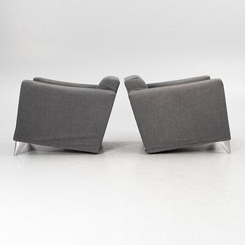 Philippe Starck, a pair of 'Len Niggelman' lounge chairs, for 3 Suisses.