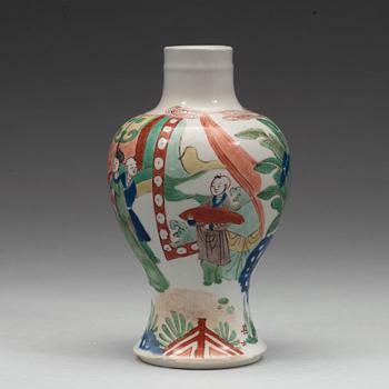 VAS, porslin, Qingdynastin, Kangxi (1662-1722).