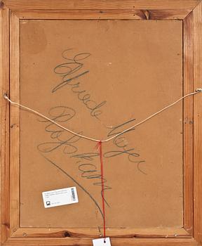 KARL THEODOR BOEHME, olja på duk, sign o dat Rügen 20/9 1919.