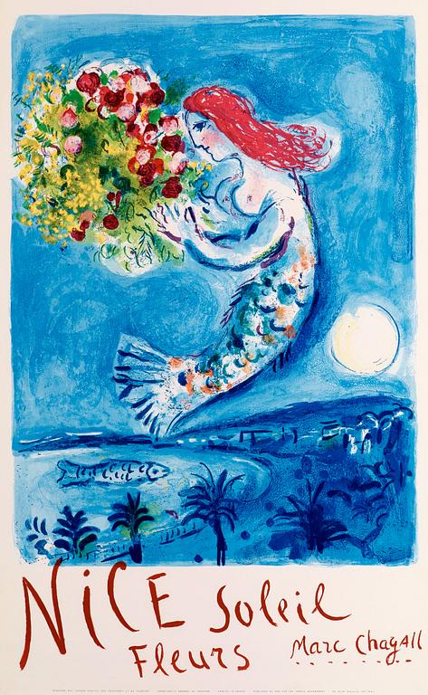 Marc Chagall, "La Baie des Anges".