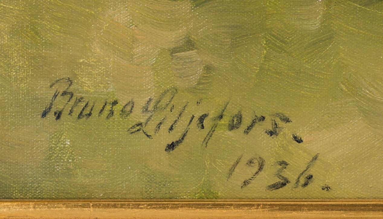 BRUNO LILJEFORS, olja på duk, signerad Bruno Liljefors och daterad 1936.