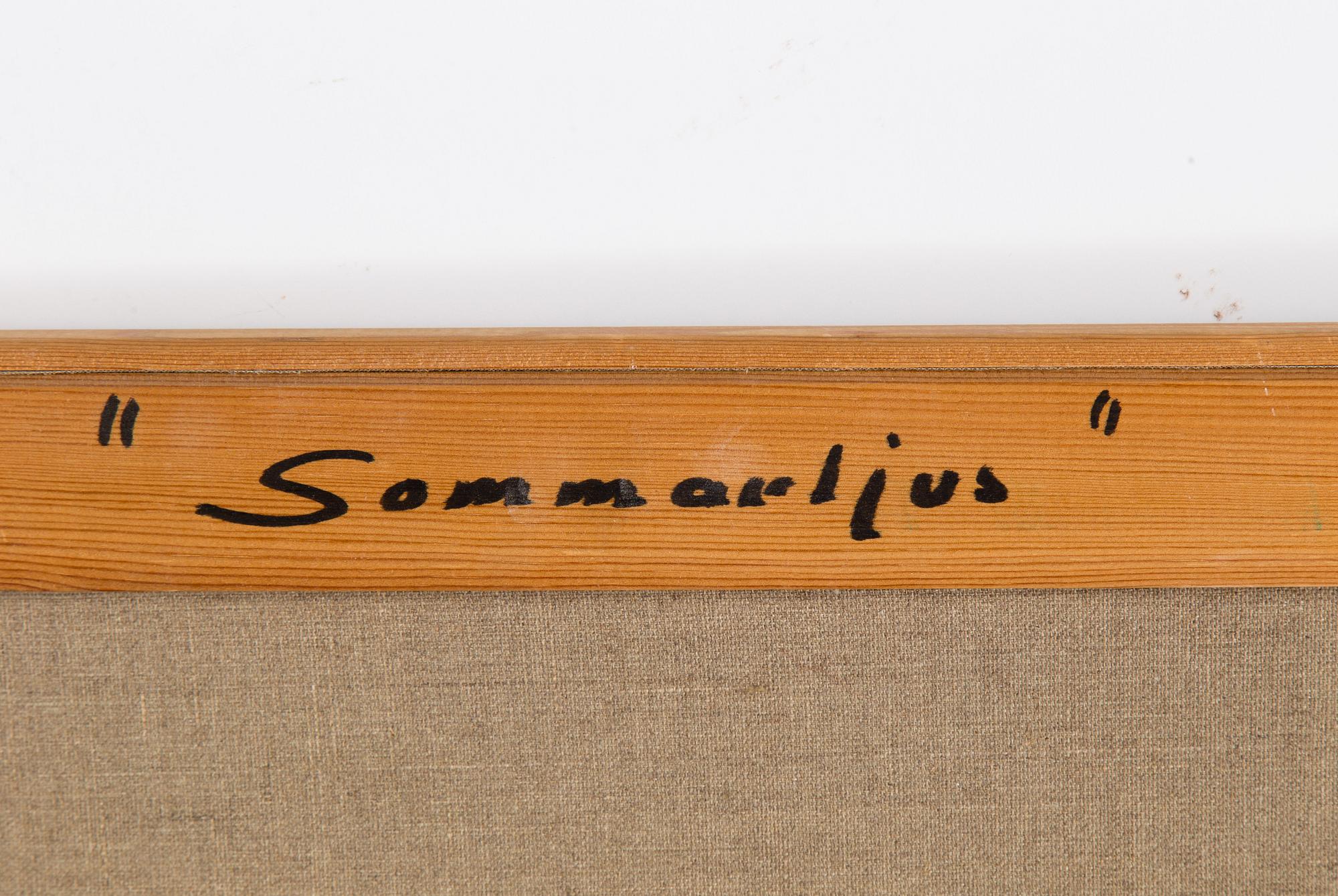 ARNE OLSSON, olja på duk, monogramsignerad.