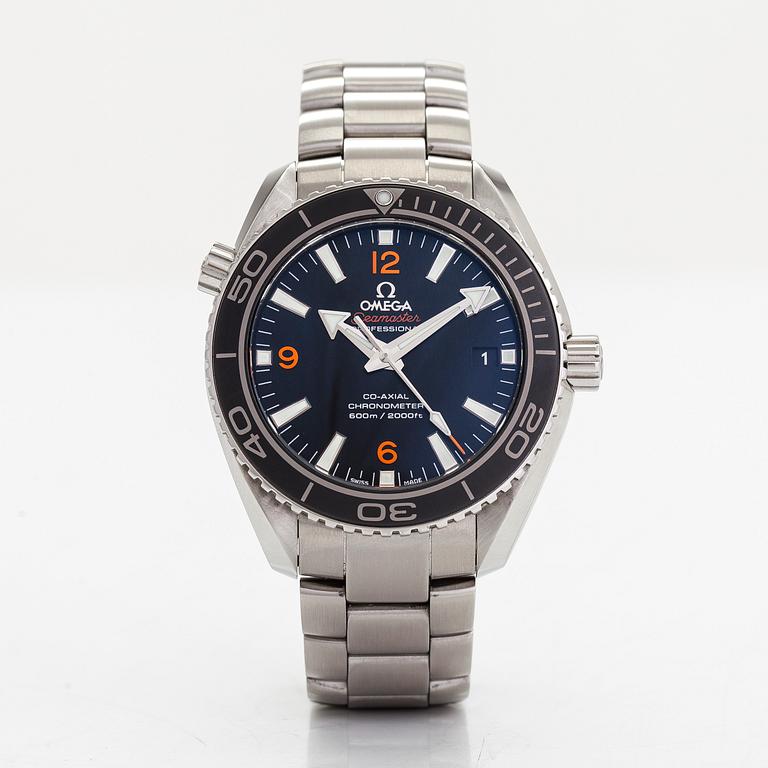 Omega, Seamaster, Planet Ocean 600 M, Chronometer, armbandsur, 42 mm.