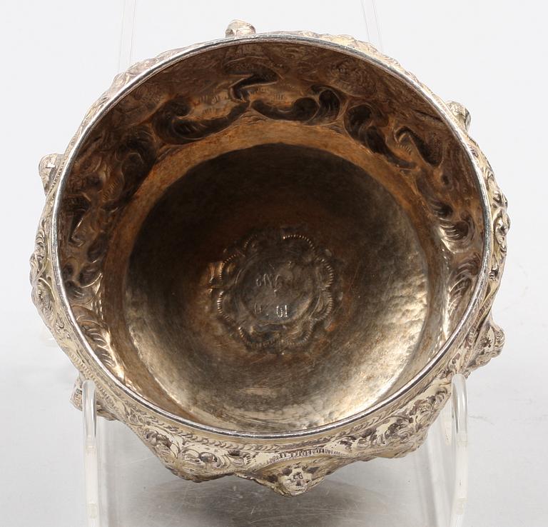 SKÅL, silver, sydostasien, 1900-tal.