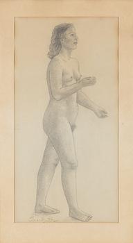 Bror Hjorth, Model drawing.