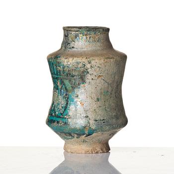 Kärl, lergods, persisk Keshan, 1200-tal.