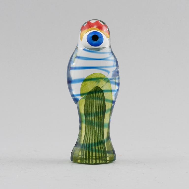 SKULPTUR, glas, Kjell Engman, Kosta, sent 1900-tal.