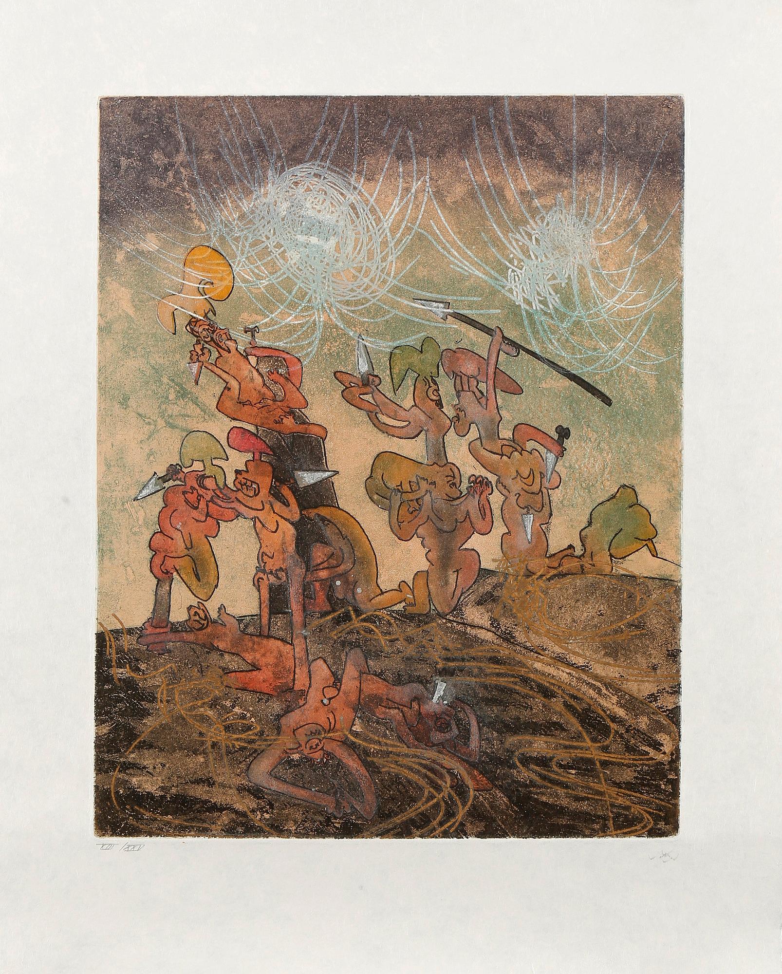 Roberto Matta, "Hom'mere (Chaosmos)".