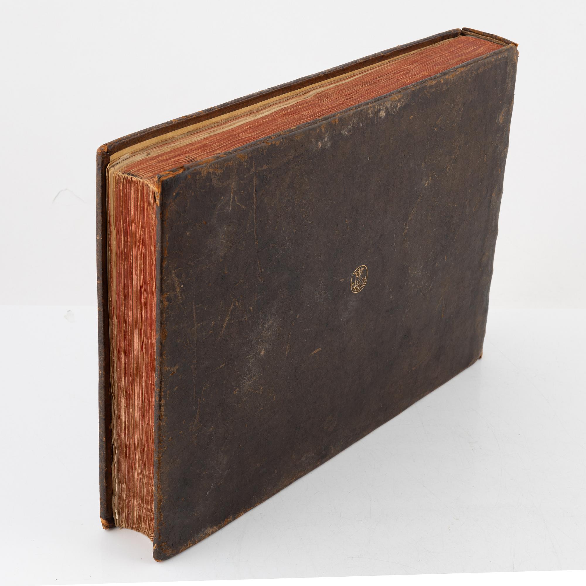 The greatest Swedish topographical work, with 353 engraved plates.