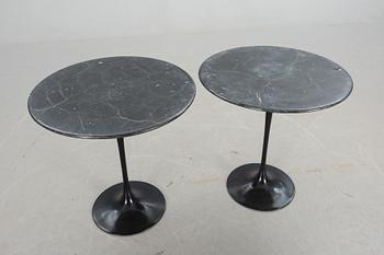 EERO SAARINEN, bord, ett par, "Tulip".