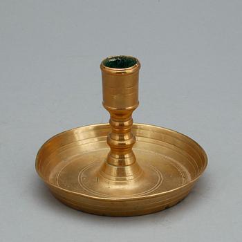 LJUSSTAKE, senbarock, 1700-tal,