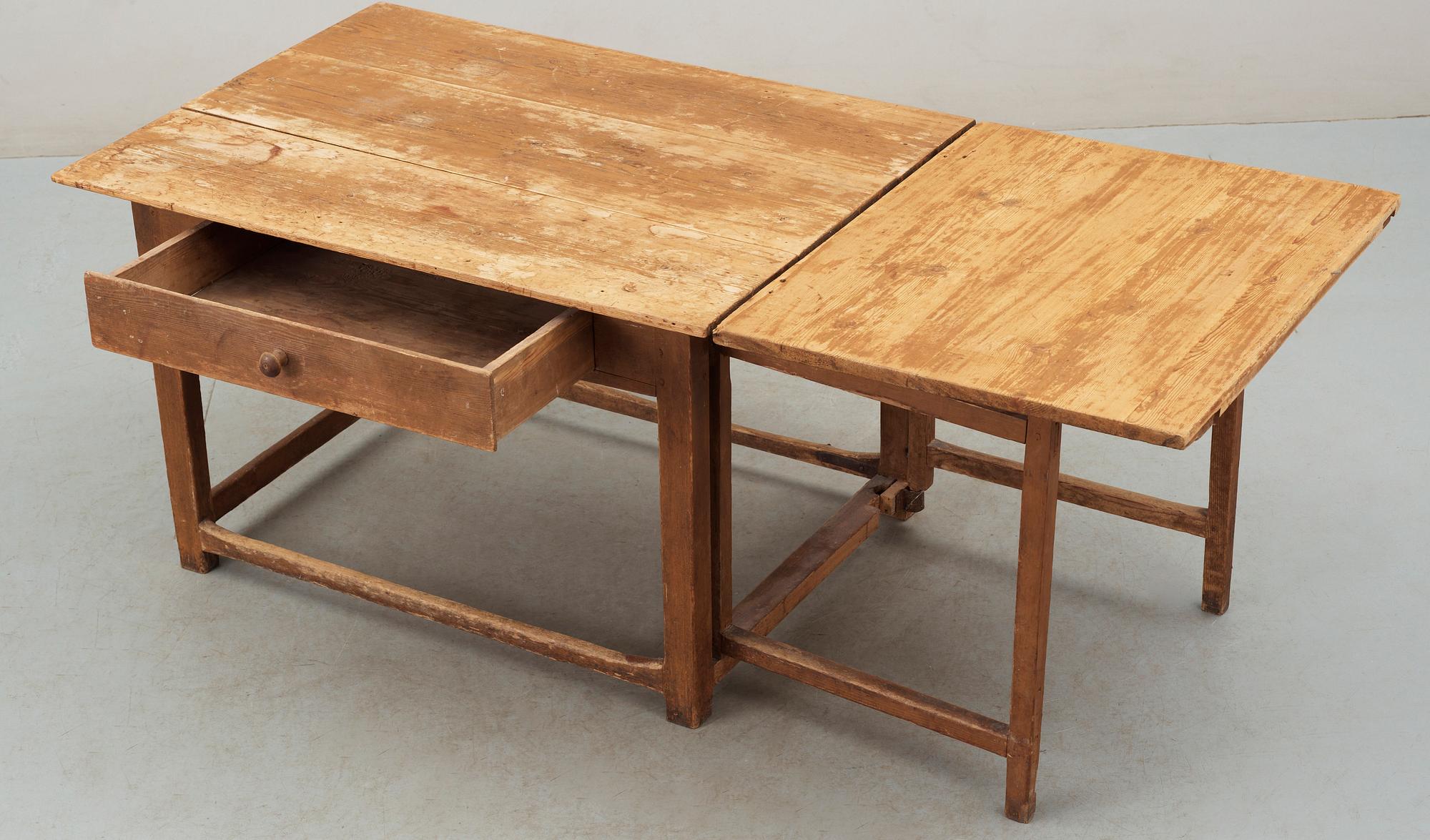 SLAGBORD, allmoge, 1800-tal.