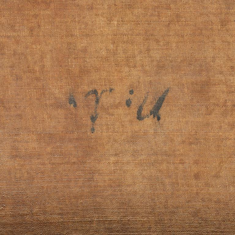 Flemish school, 16th/17th century in the manner of Anton Mirou, Landscape with figure staffage by a village.