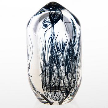 SINI MAJURI, glasskulptur signerad Sini Majuri, Ella Varvio.