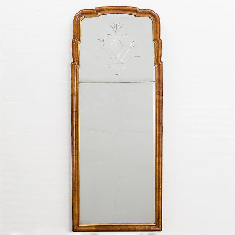 A SWEDISH BAROQUE MIRROR, early 18th century.