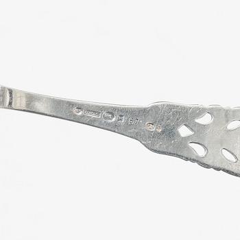 Bestick, 14 st, samt tesil, silver, mestadels Sverige och Norge, 1900-tal.