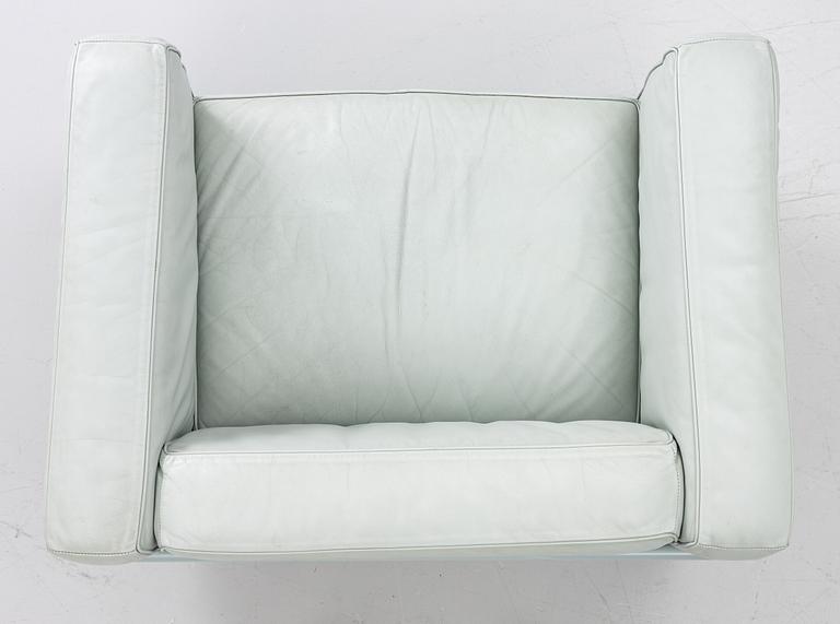 Le Corbusier (Charles-Édouard Jeanneret), Pierre Jeanneret & Charlotte Perriand, an 'LC3' armchair, Cassina, Italy, 1986.
