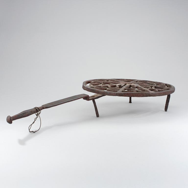 STEKHÄLL, gjutjärn, 1700-/1800-tal.