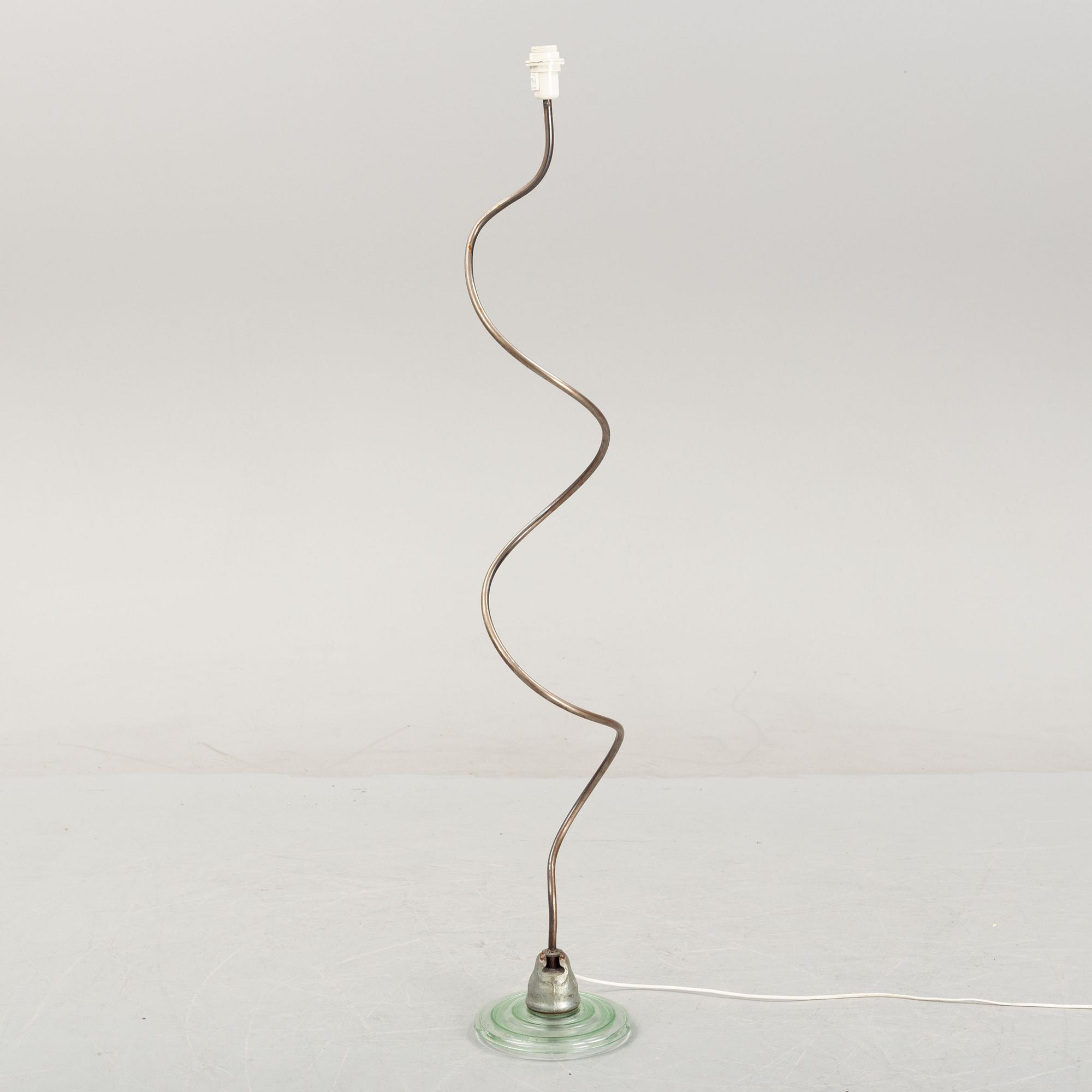 Golvlampa, 1900-talets andra hälft.