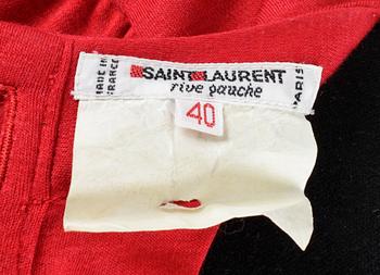 A set of three blouses by Yves Saint Laurent.