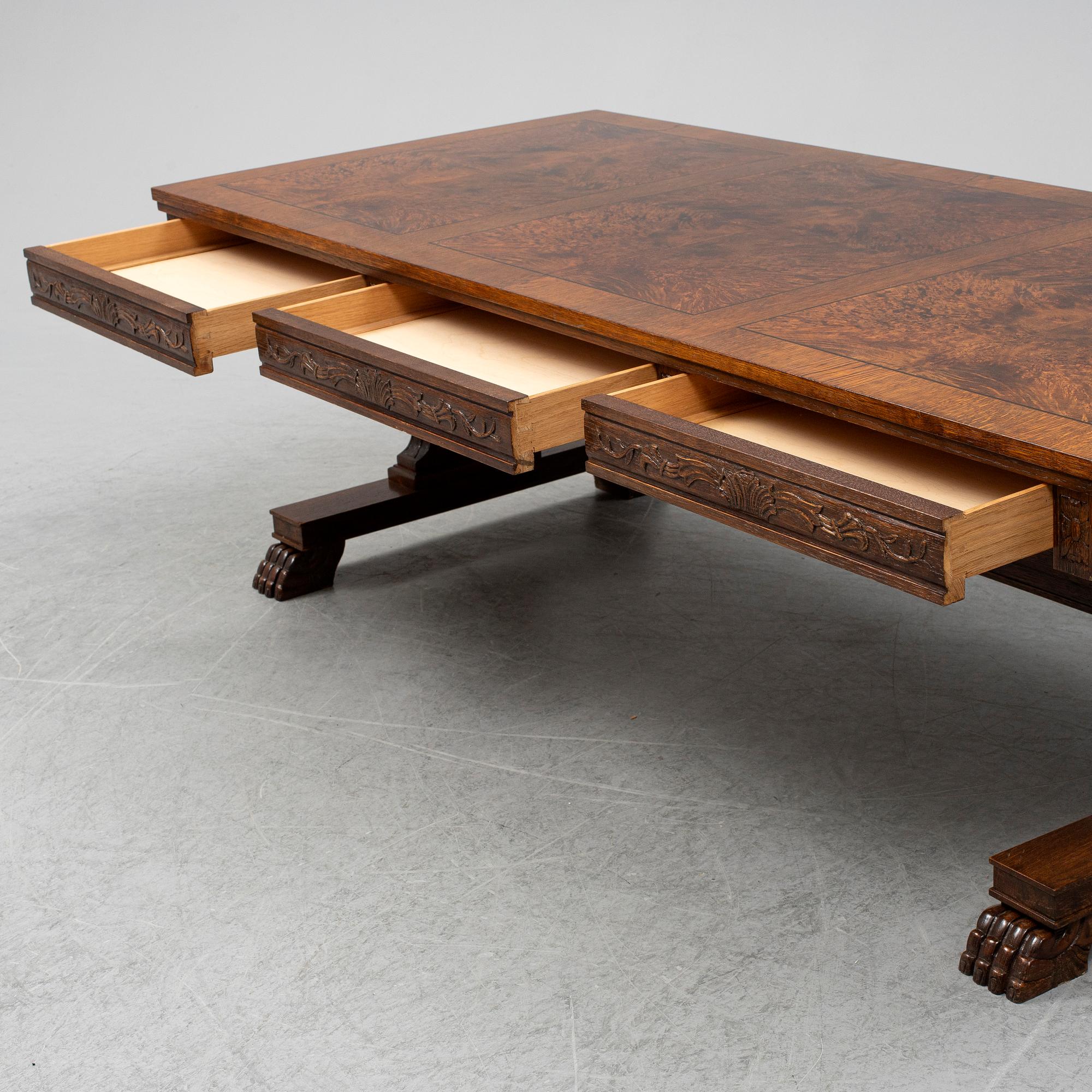 A 1920s /1930s art déco coffee table.
