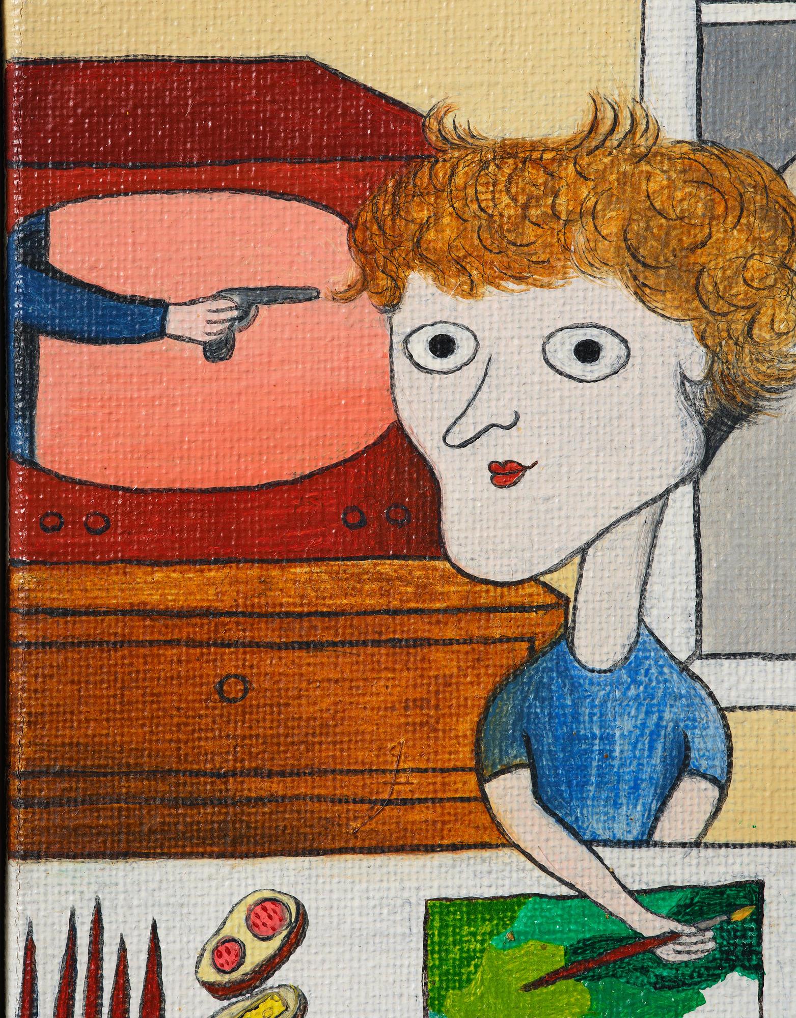 Marie-Louise Ekman, "Öyvind Fahlström".