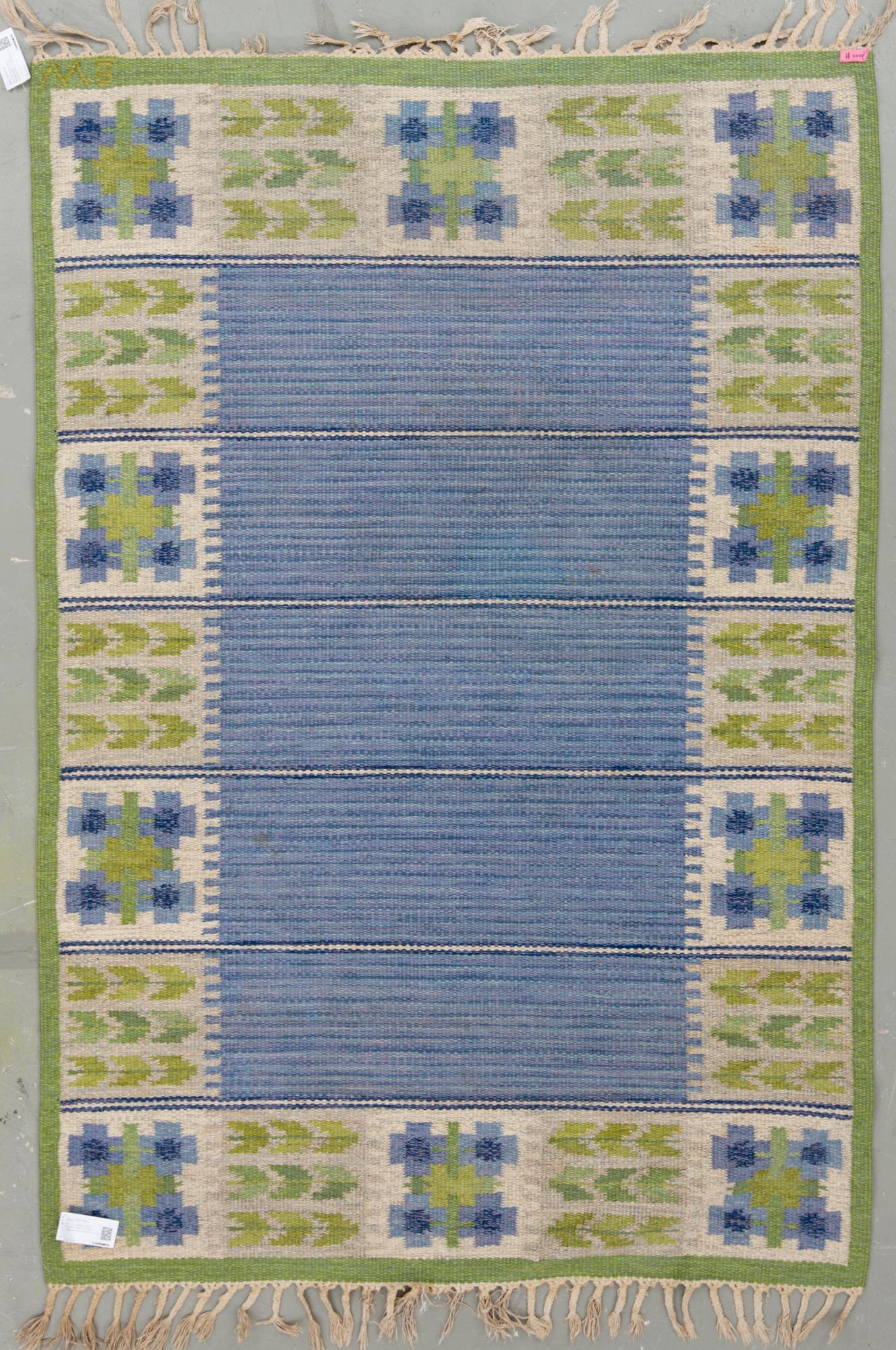 MATTA, rölakan. Berit Woelfer, 1960-/70-tal. Signerad BW. Ca 196x135 cm.