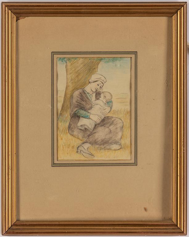KURT JUNGSTEDT, watercolours, 4, signed one dated 1925.