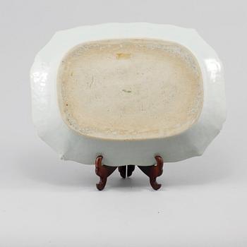 STEKFAT, porslin, Kina, 1700-tal.
