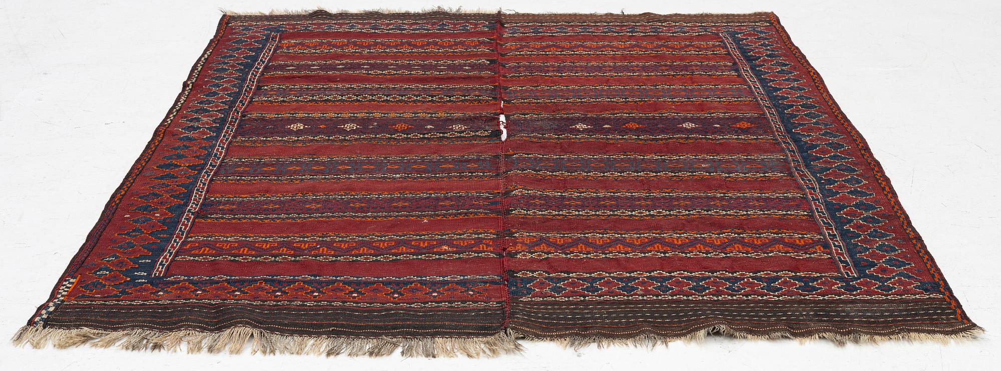 A Kashgai, rug a. 188 x 160 cm.
