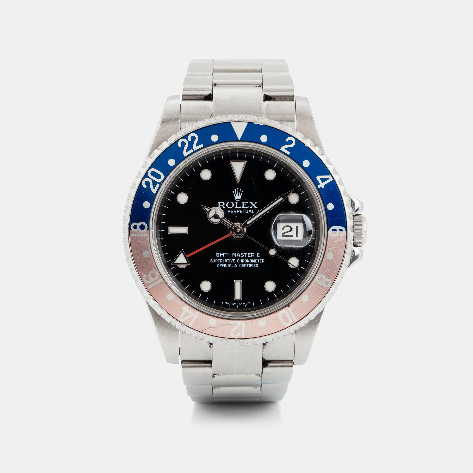 Rolex GMT Master II 3186 movement