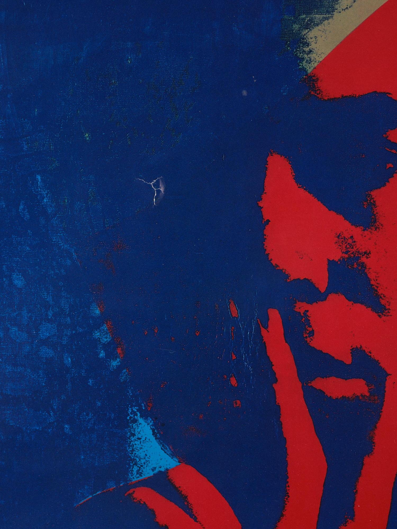Andy Warhol, "Double self portrait" (Exhibition poster).