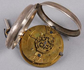 HERRFICKUR, 6 st, mest silver, tidigt 1800-tal till 1900-tal. Bla Wallerius Norrköping.