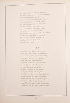 BÖCKER: Fänrik Ståls Sägner, Frithiofs Saga samt Aphrodite, 3 volymer.