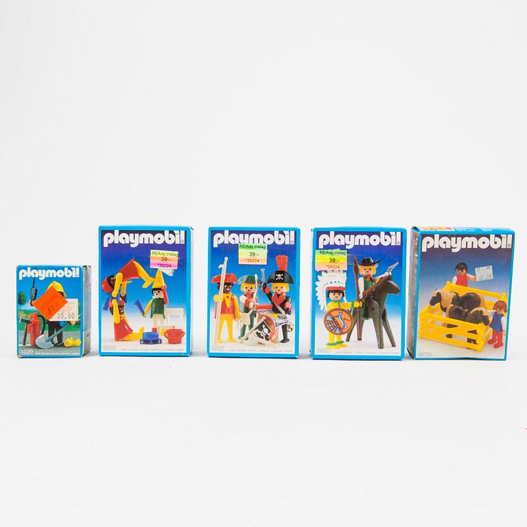 A lot of 18 Playmobil sets Germany 1980s.